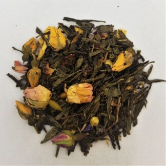 Sencha Spring Tea (Rassberry) Flavoured Green Tea