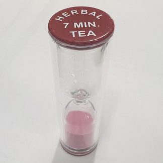 Hourglass "Sandy" glass, 7 minutes for Herbal Tea